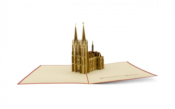 Pop-Up-Karte Elisabethkirche Marburg